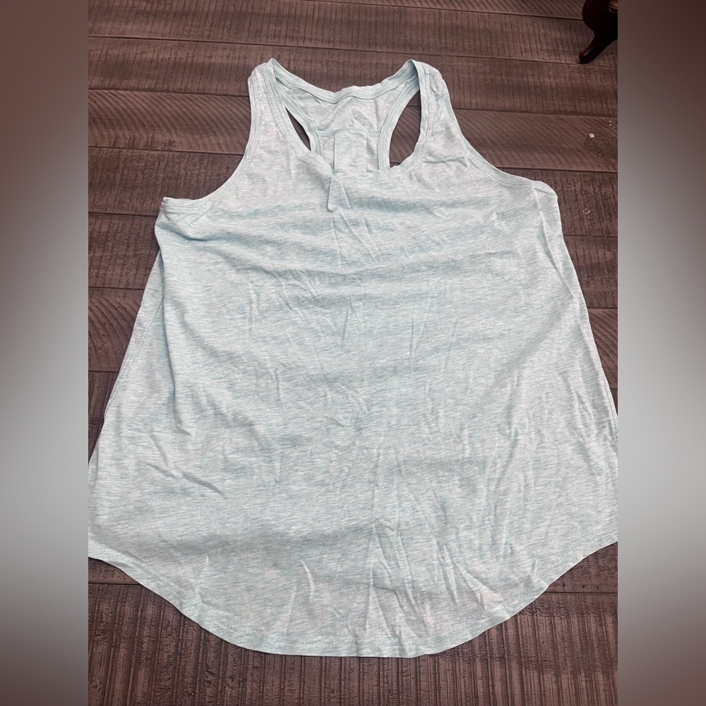 Lululemon Heathered Light Blue Women's Tank